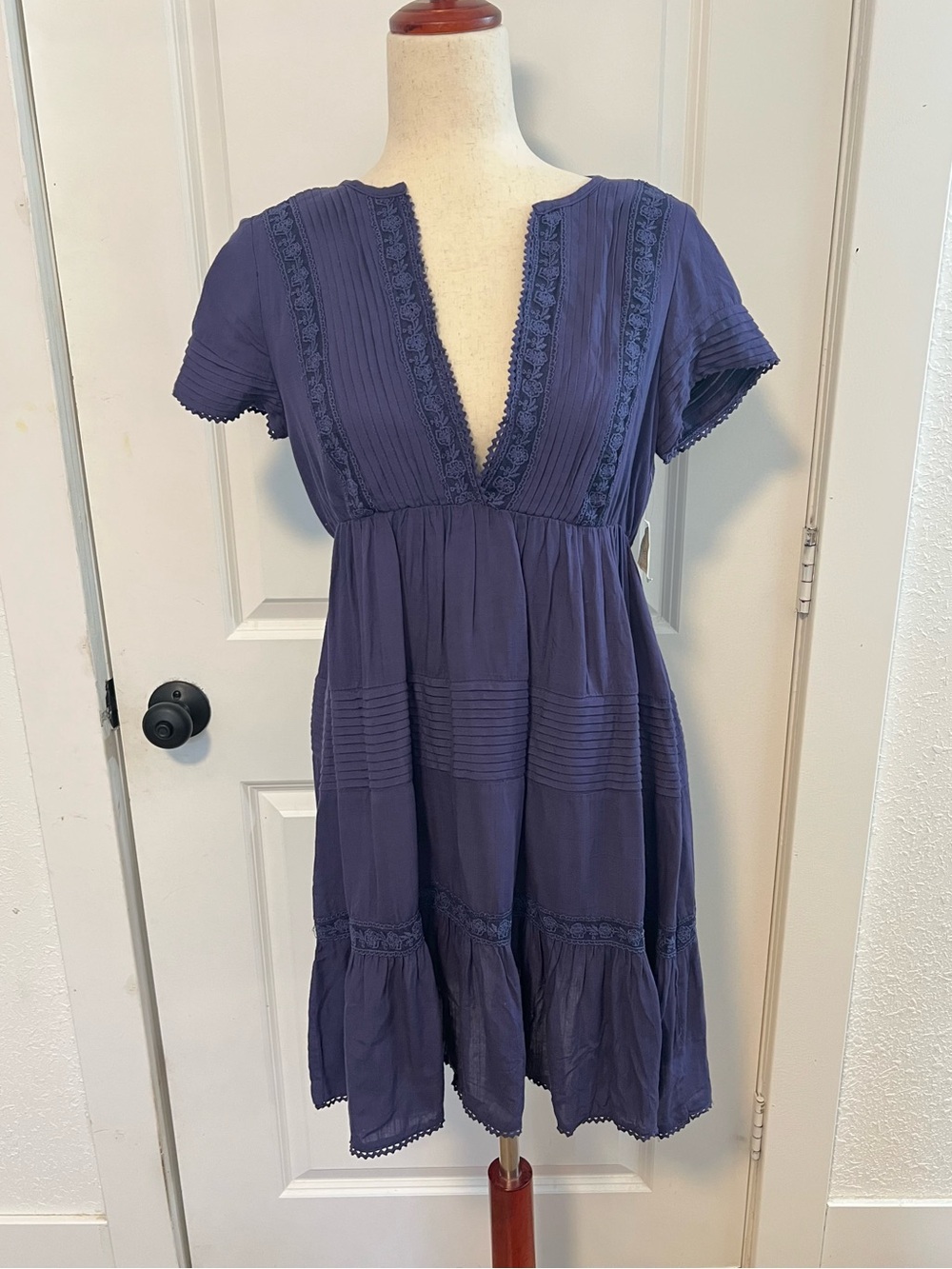 NWT Altar’d State Navy Mini Dress